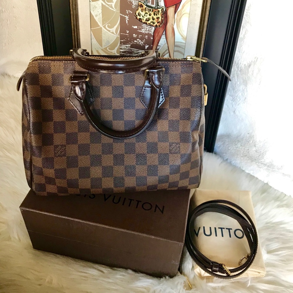 Louis Vuitton Speedy 25 and Strap